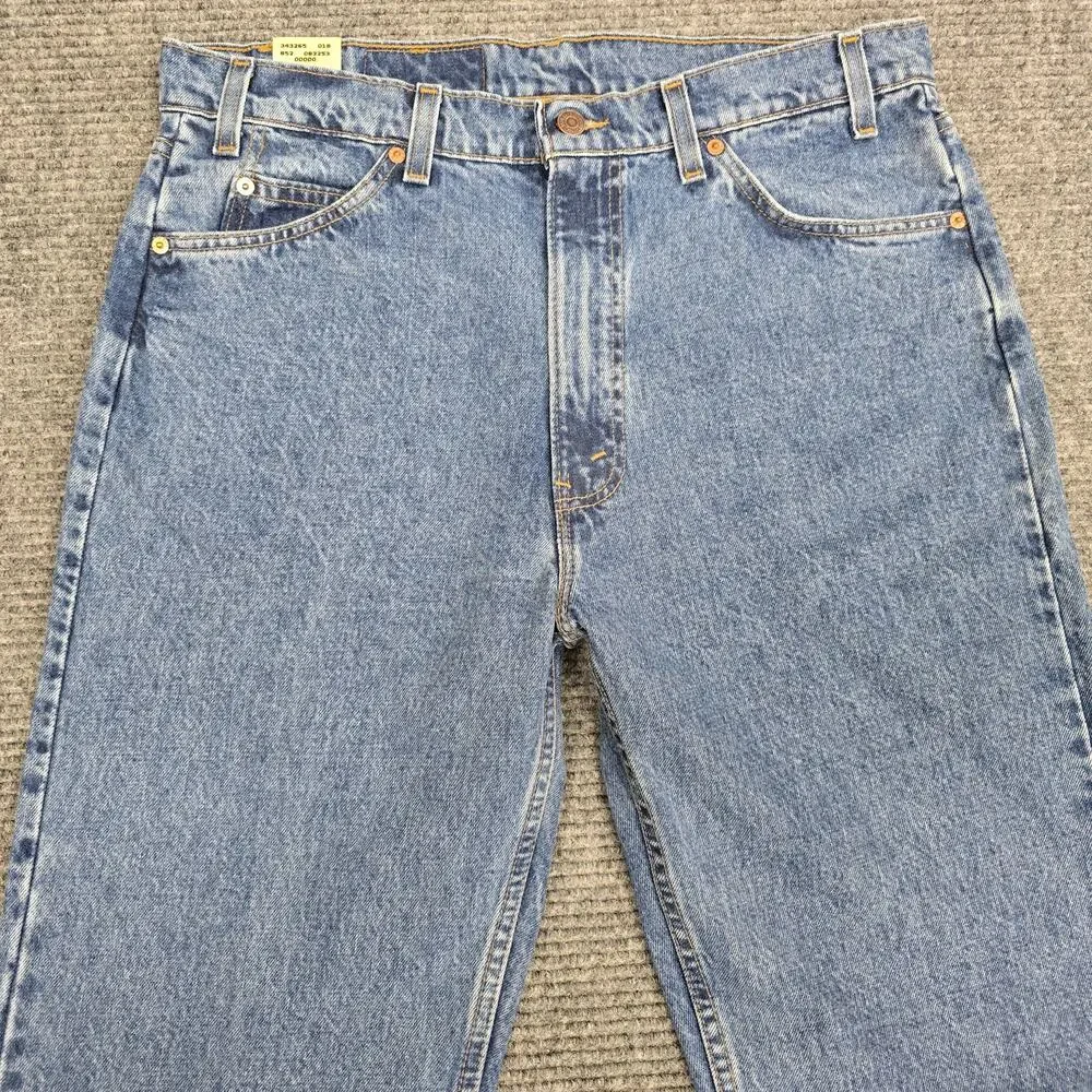 Vintage 90s Levi's 505 Jeans USA Orange Tab NWT Deadstock 36x36 Regular Straight
